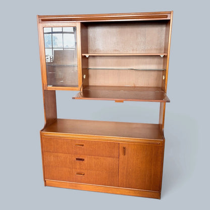 Mid-Century Teak S Form Wall Unit, Room Divider & Cocktail Cabinet – photo 4