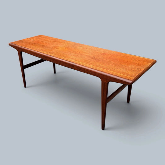 Vintage Danish Mid-Century Teak Coffee Table – 1960s Furniture – image 1