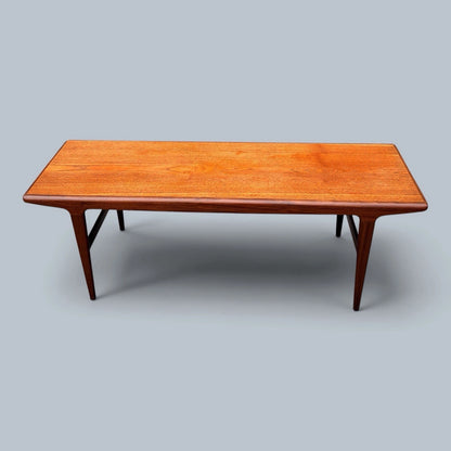 Vintage Danish Mid-Century Teak Coffee Table – 1960s Furniture – image 2