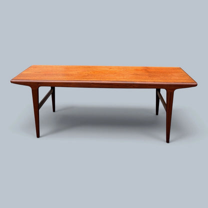 Vintage Danish Mid-Century Teak Coffee Table – 1960s Furniture – image 3
