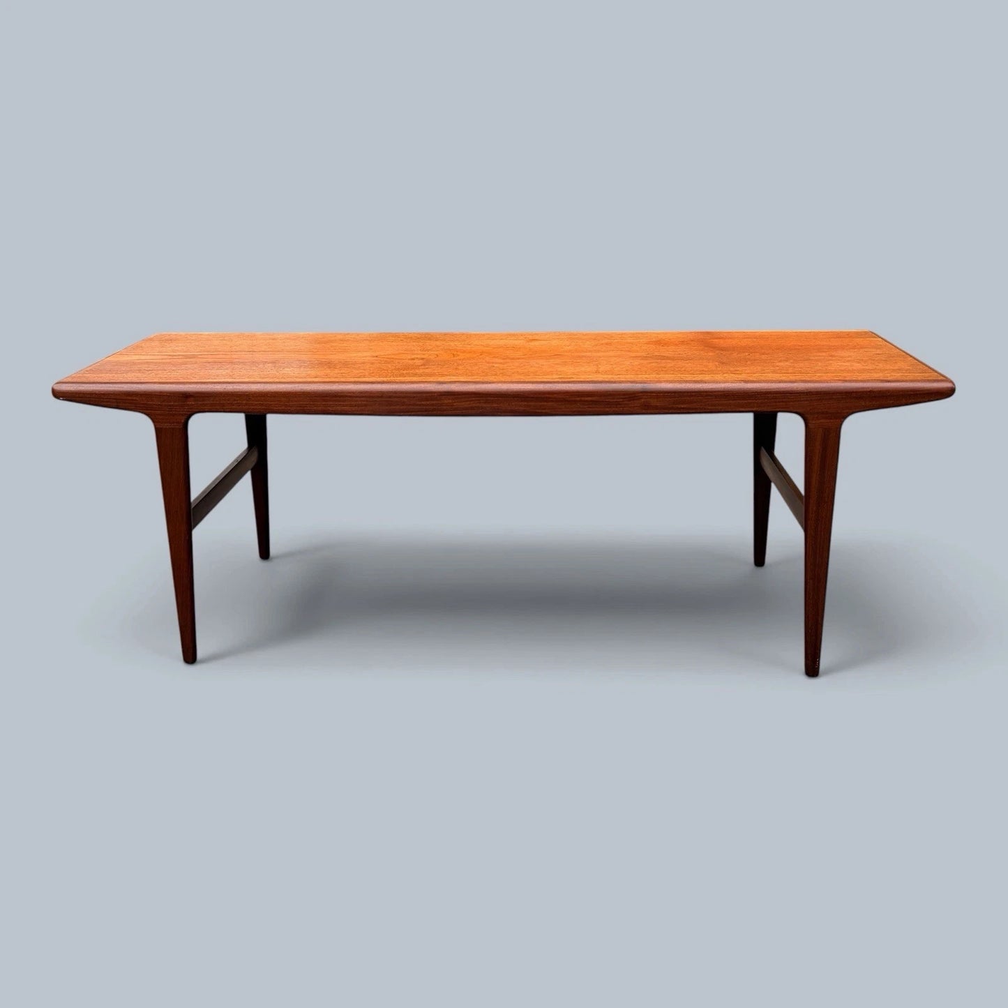 Vintage Danish Mid-Century Teak Coffee Table – 1960s Furniture – image 4