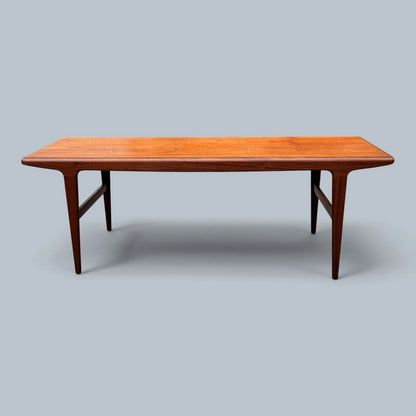 Vintage Danish Mid-Century Teak Coffee Table – 1960s Furniture – image 4