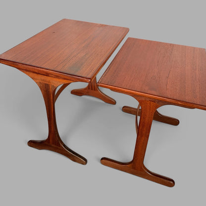 G Plan teak nest of three tables by V. B. Wilkins – view 3