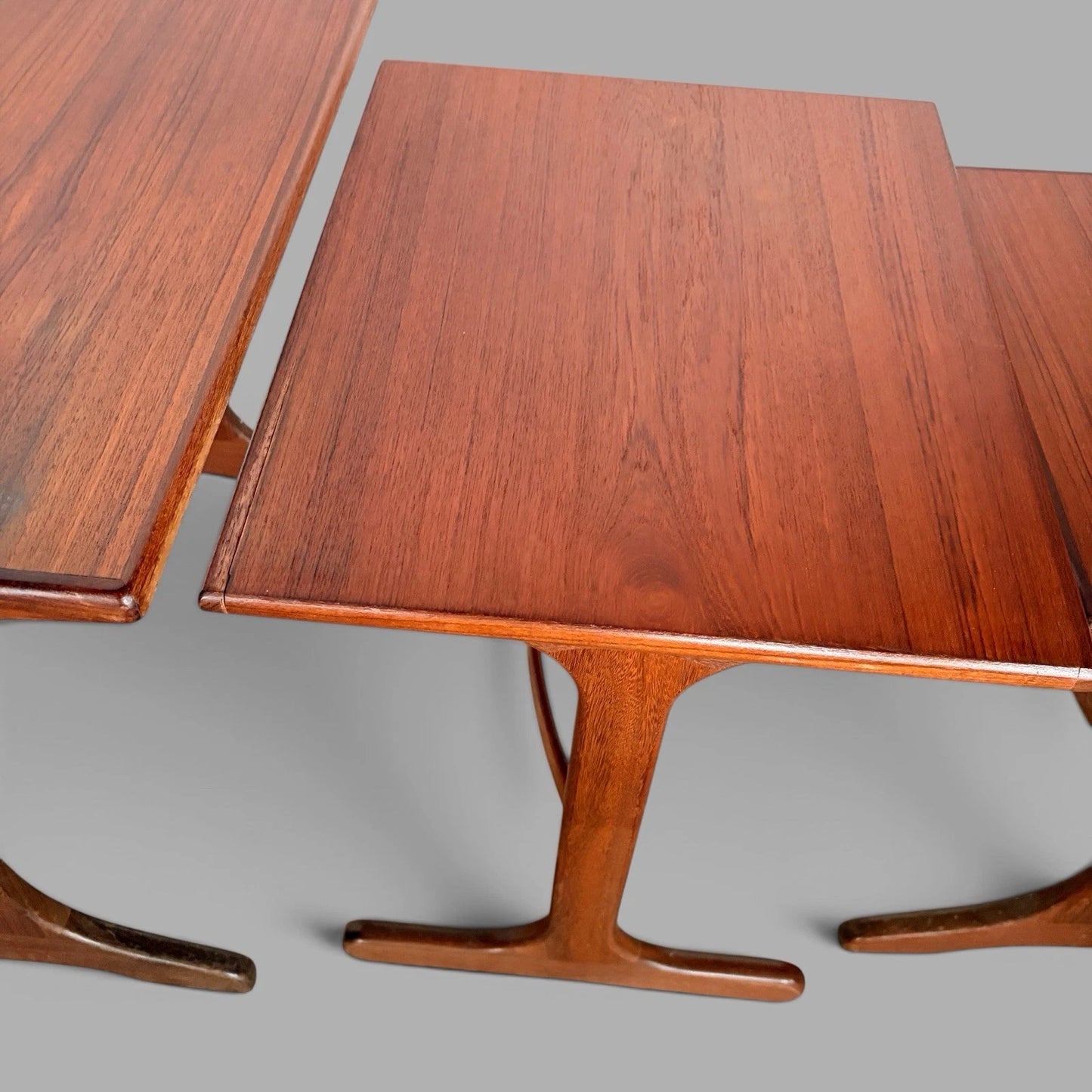 G Plan teak nest of three tables by V. B. Wilkins – view 6