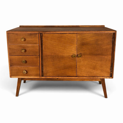 Art Deco tiger oak sideboard – view 2
