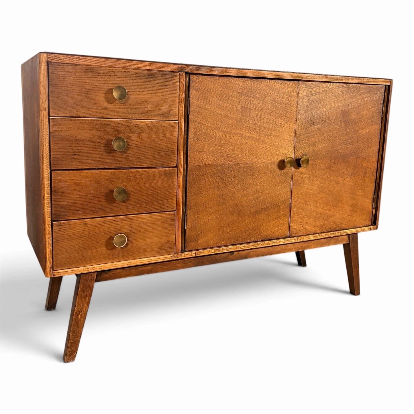Art Deco tiger oak sideboard – view 6