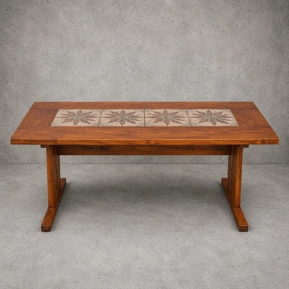 Gangso Møbler Danish Teak & Tile Dining Table – photograph 2
