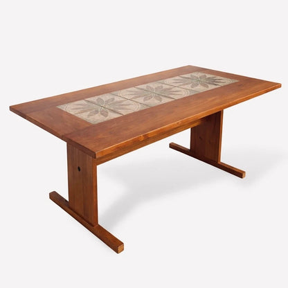 Gangso Møbler Danish Teak & Tile Dining Table – photograph 3