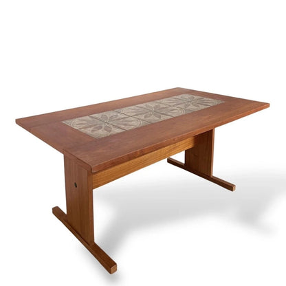Gangso Møbler Danish Teak & Tile Dining Table – photograph 6