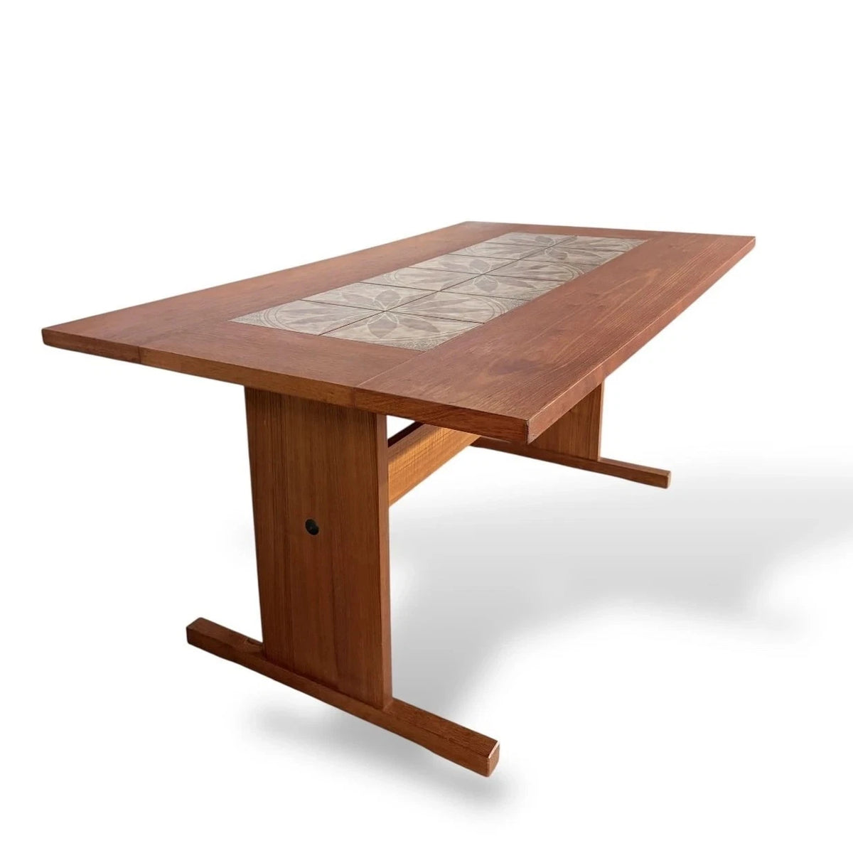 Gangso Møbler Danish Teak & Tile Dining Table – photograph 8