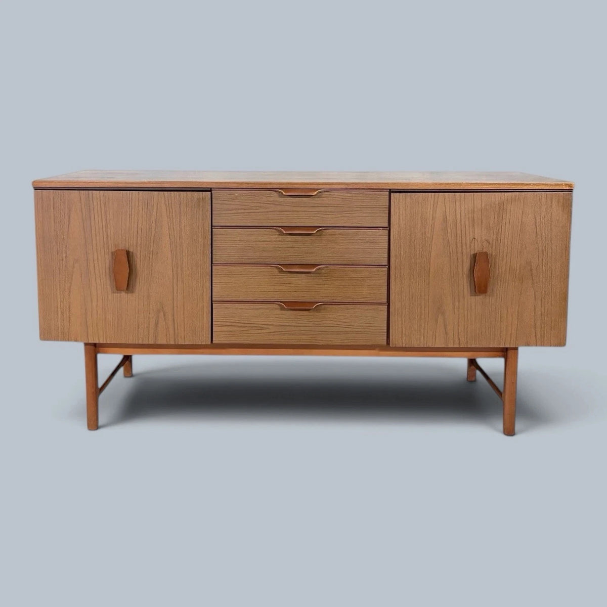 Mid Century Teak & Formica Sideboard / Cocktail Cabinet – photo 1