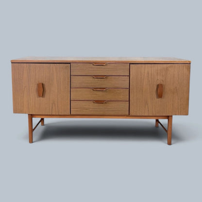 Mid Century Teak & Formica Sideboard / Cocktail Cabinet – photo 1