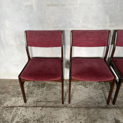 Dyrlund Danish Rosewood Dining Chairs – Set of Four – photograph 1