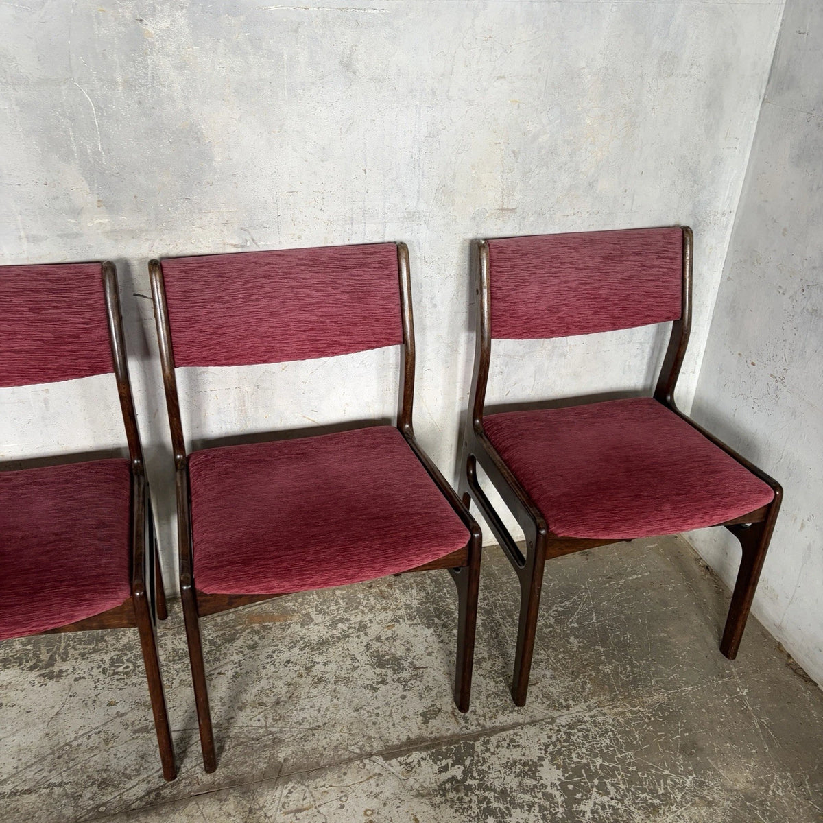 Dyrlund Danish Rosewood Dining Chairs – Set of Four – photograph 2