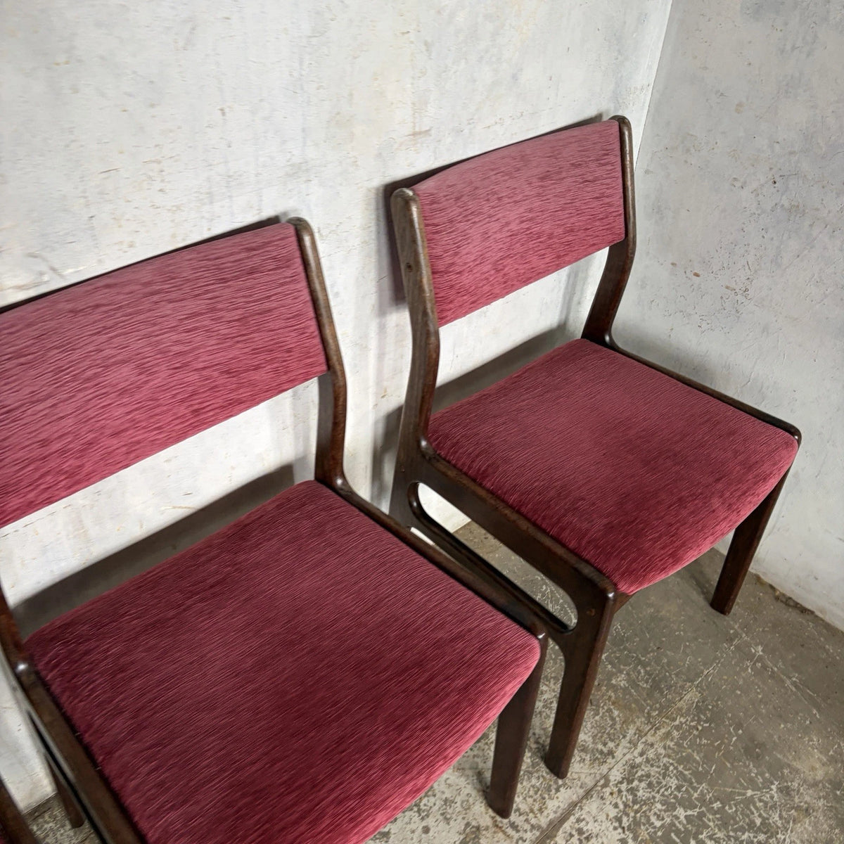 Dyrlund Danish Rosewood Dining Chairs – Set of Four – photograph 7