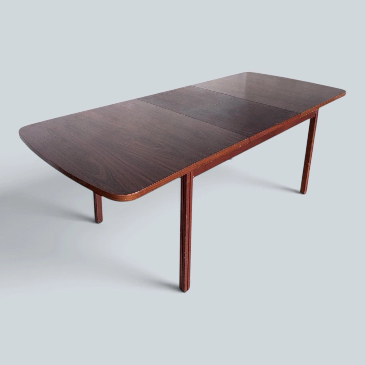 Danish Rosewood Extending Dining Table – Mid Century – photograph 1