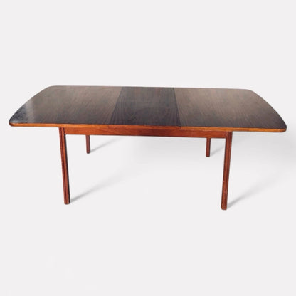 Danish Rosewood Extending Dining Table – Mid Century – photograph 8