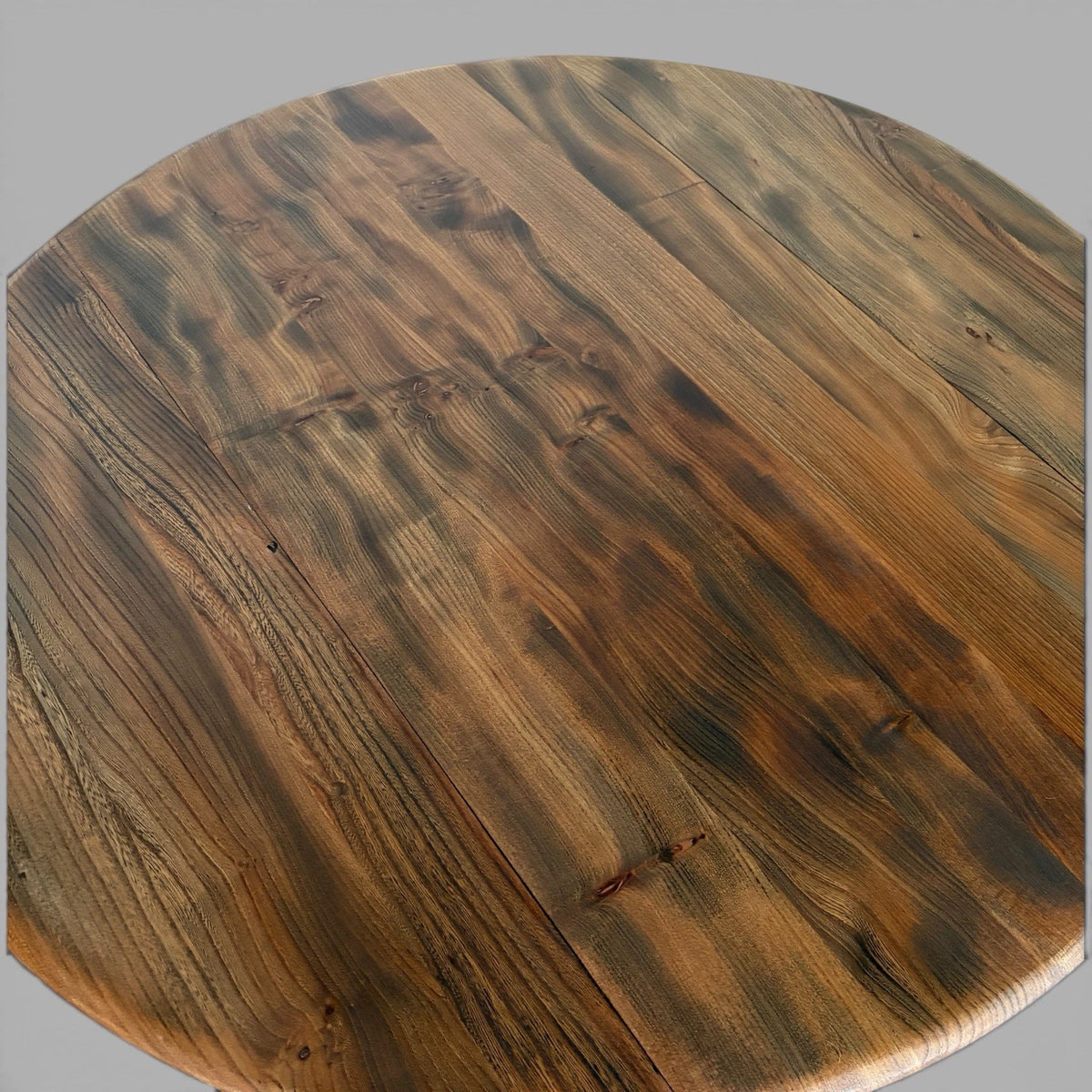 1950s Ercol Elm & Beech Oval Drop-Leaf Dining Table – photograph 7