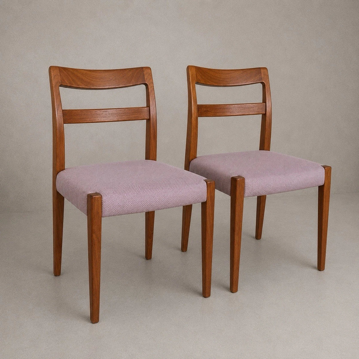 Nils Jonsson for Troeds Swedish Teak Dining Chairs – Pair – view 1
