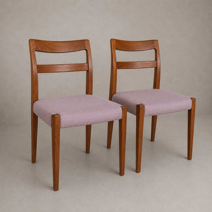 Nils Jonsson for Troeds Swedish Teak Dining Chairs – Pair – view 1
