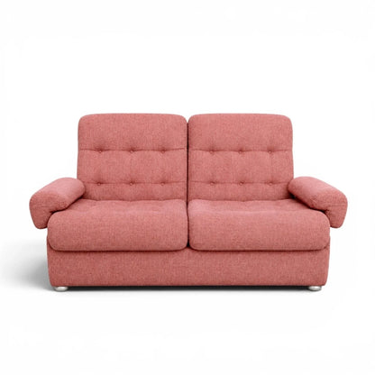 Heal’s Mid Century Dusty Pink Modular Two-Seater Sofa – photo 3