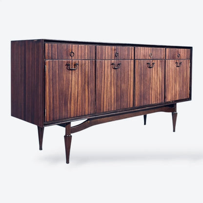 Greaves & Thomas Mid Century Walnut & Teak Sideboard / Drinks Cabinet – photo 7