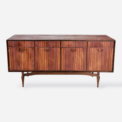 Greaves & Thomas Mid Century Walnut & Teak Sideboard / Drinks Cabinet – photo 8