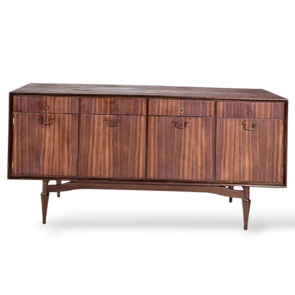 Greaves & Thomas Mid Century Walnut & Teak Sideboard / Drinks Cabinet – photo 9