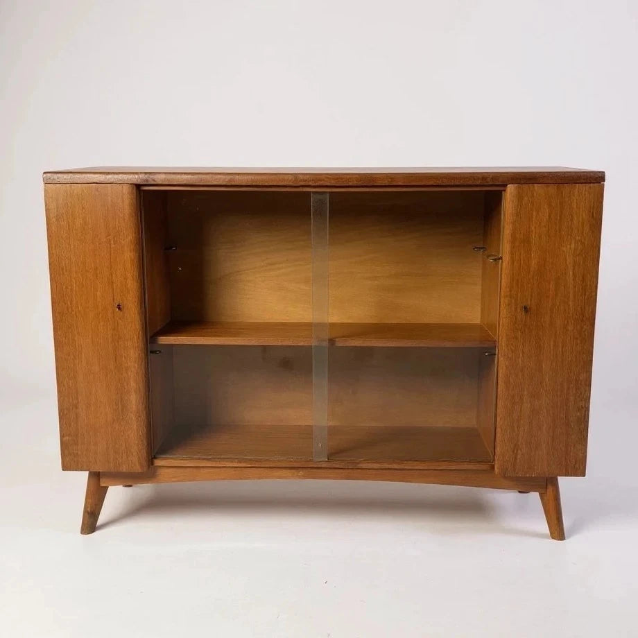 Mid Century Nathan Teak Drinks & Display Cabinet – view 1