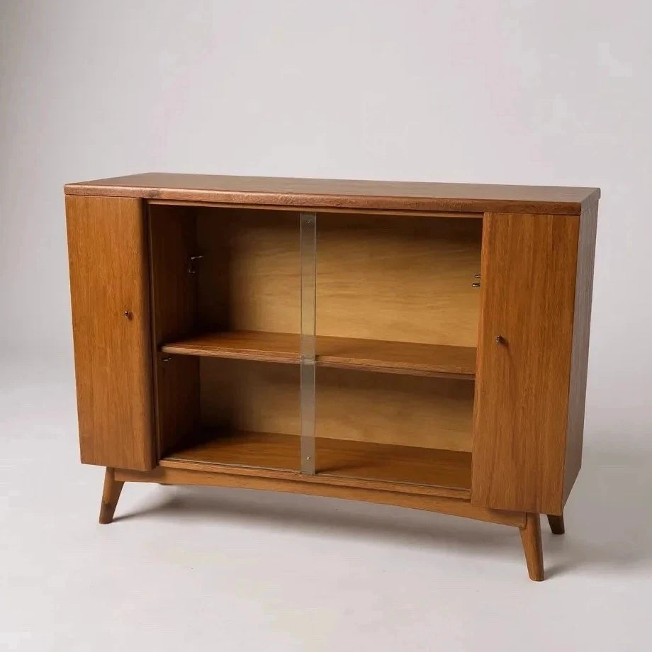 Mid Century Nathan Teak Drinks & Display Cabinet – view 2