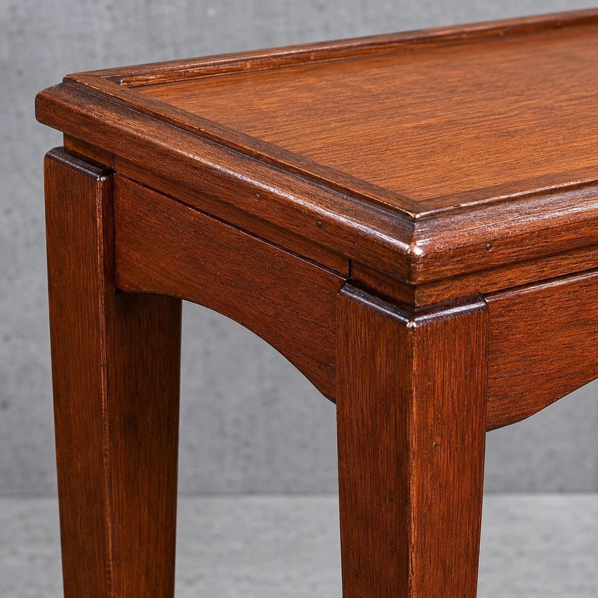 Richard Hornby Mid Century Teak Pair of Nesting Side Tables – view 3