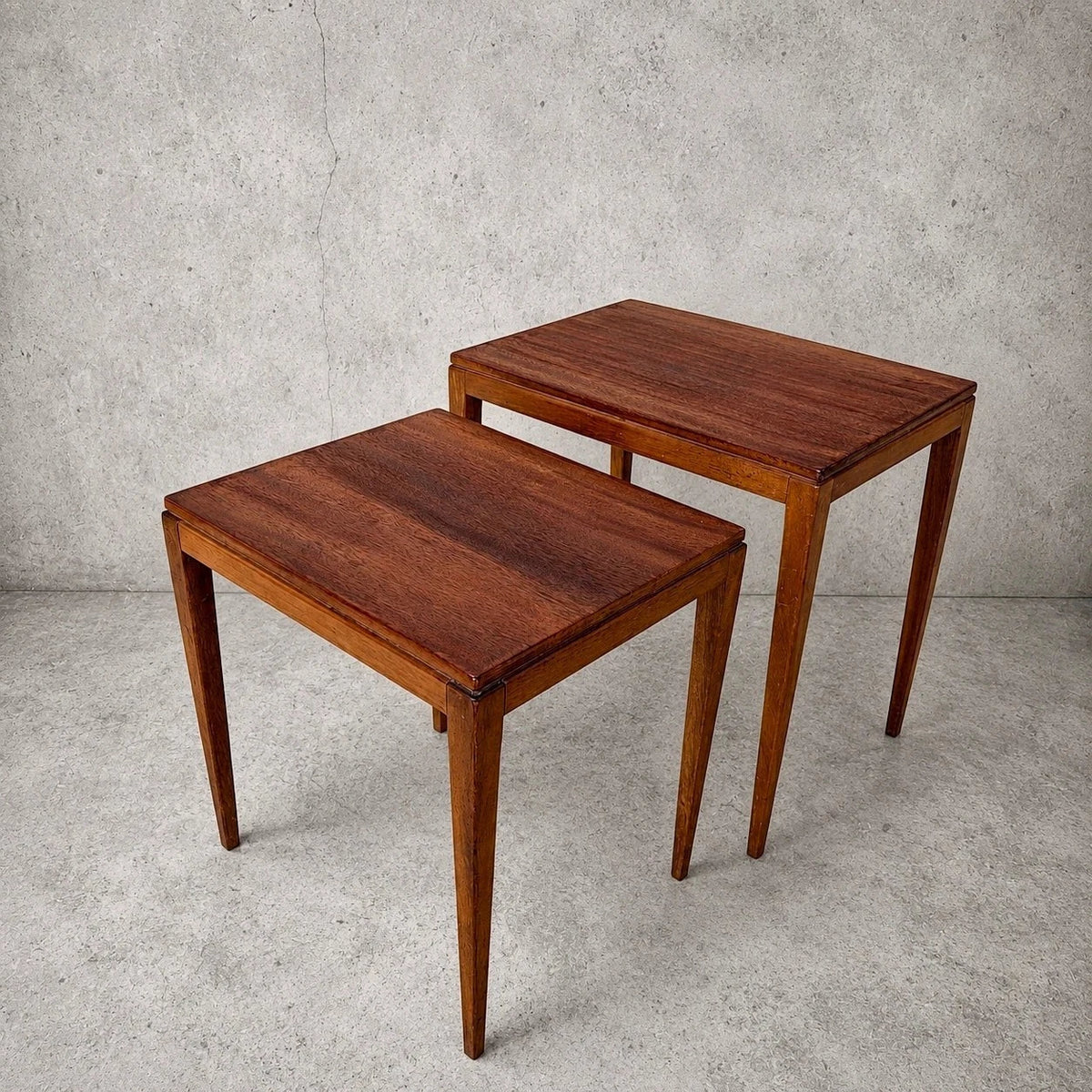 Gordon Russell Mid Century Teak Nest of Two Tables - view 2