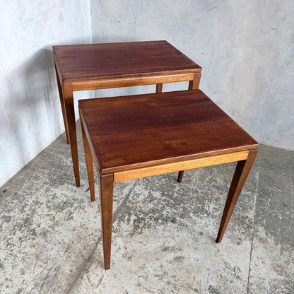 Gordon Russell Mid Century Teak Nest of Two Tables - view 3