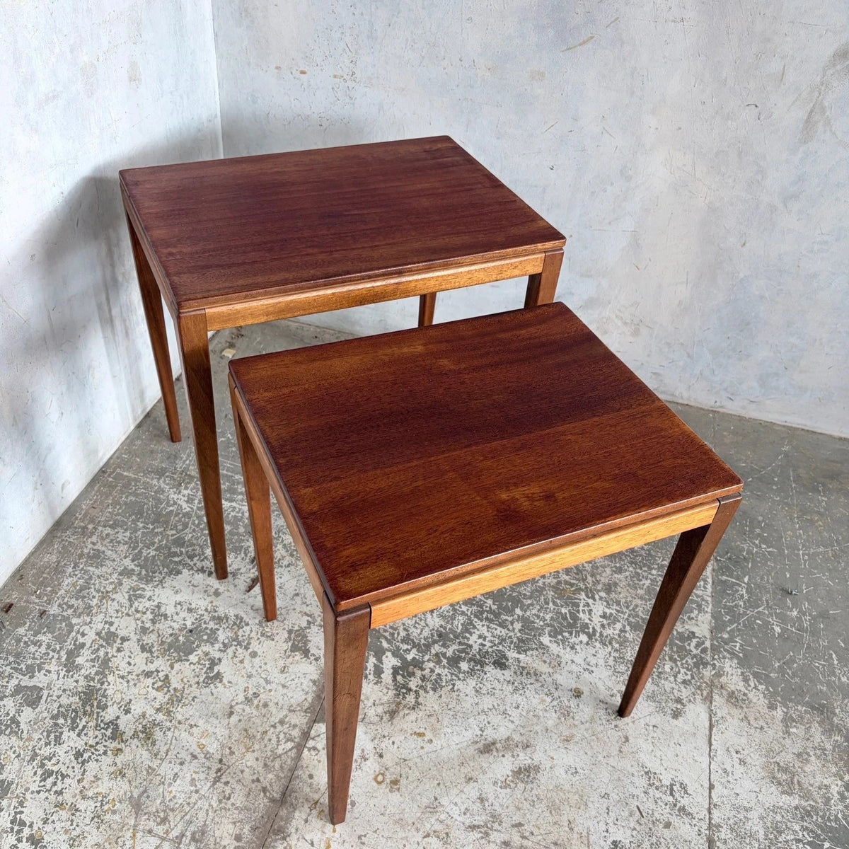 Gordon Russell Mid Century Teak Nest of Two Tables - view 4