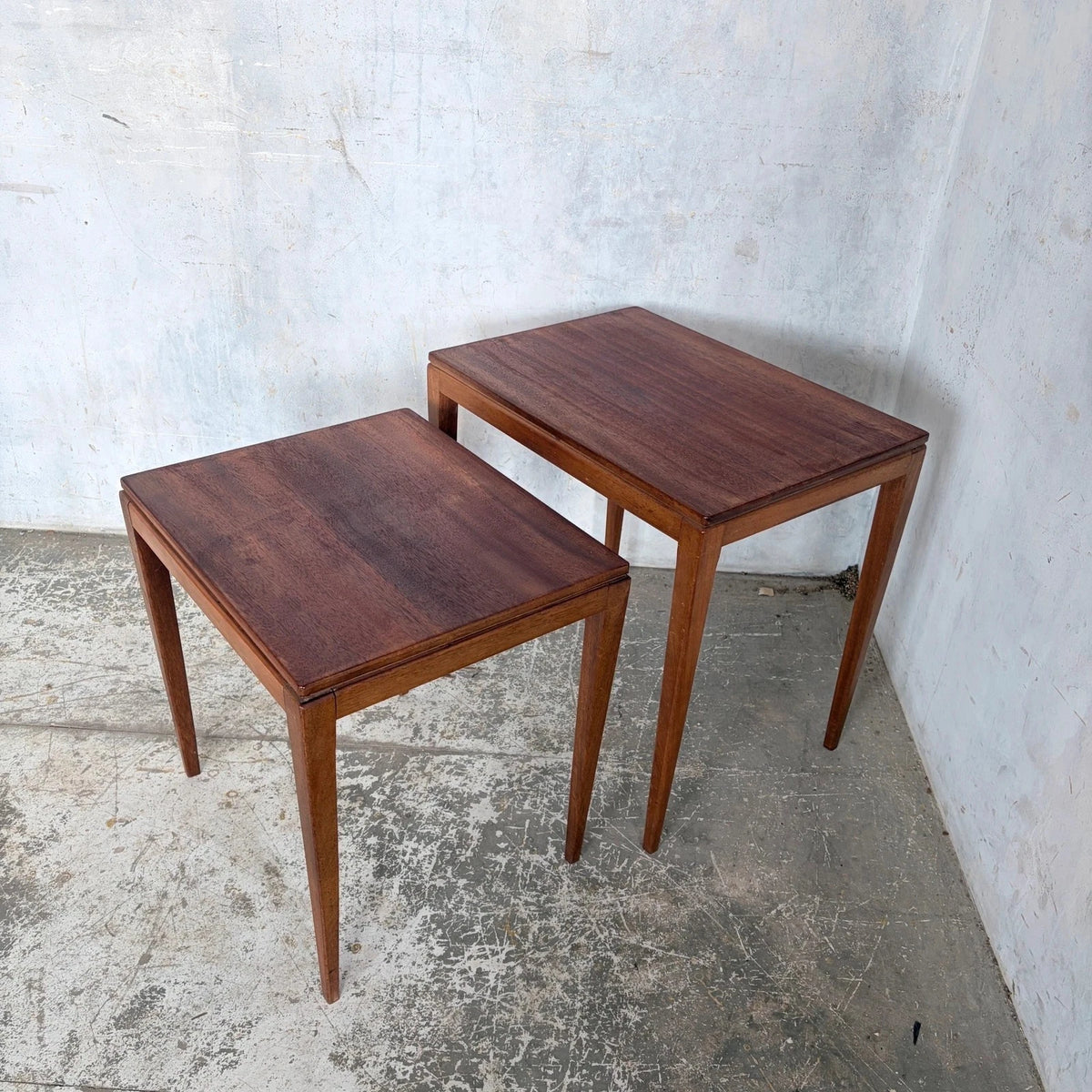 Gordon Russell Mid Century Teak Nest of Two Tables - view 6