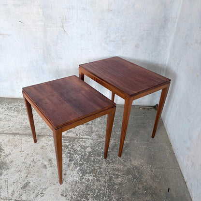Gordon Russell Mid Century Teak Nest of Two Tables - view 6