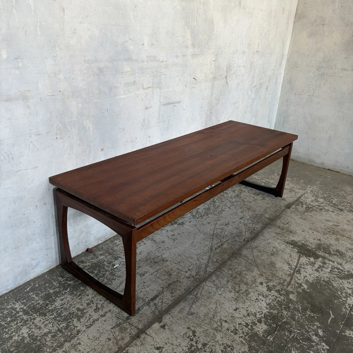 G Plan Quadrille Mid Century Teak Long Coffee Table - view 3