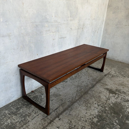 G Plan Quadrille Mid Century Teak Long Coffee Table - view 3
