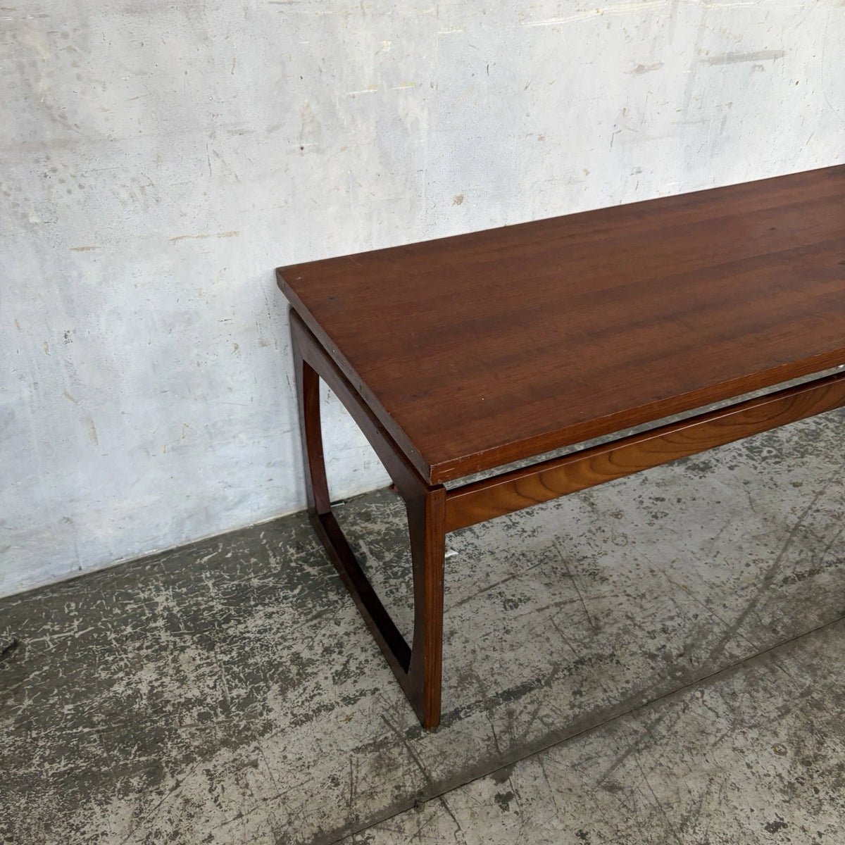 G Plan Quadrille Mid Century Teak Long Coffee Table - view 4