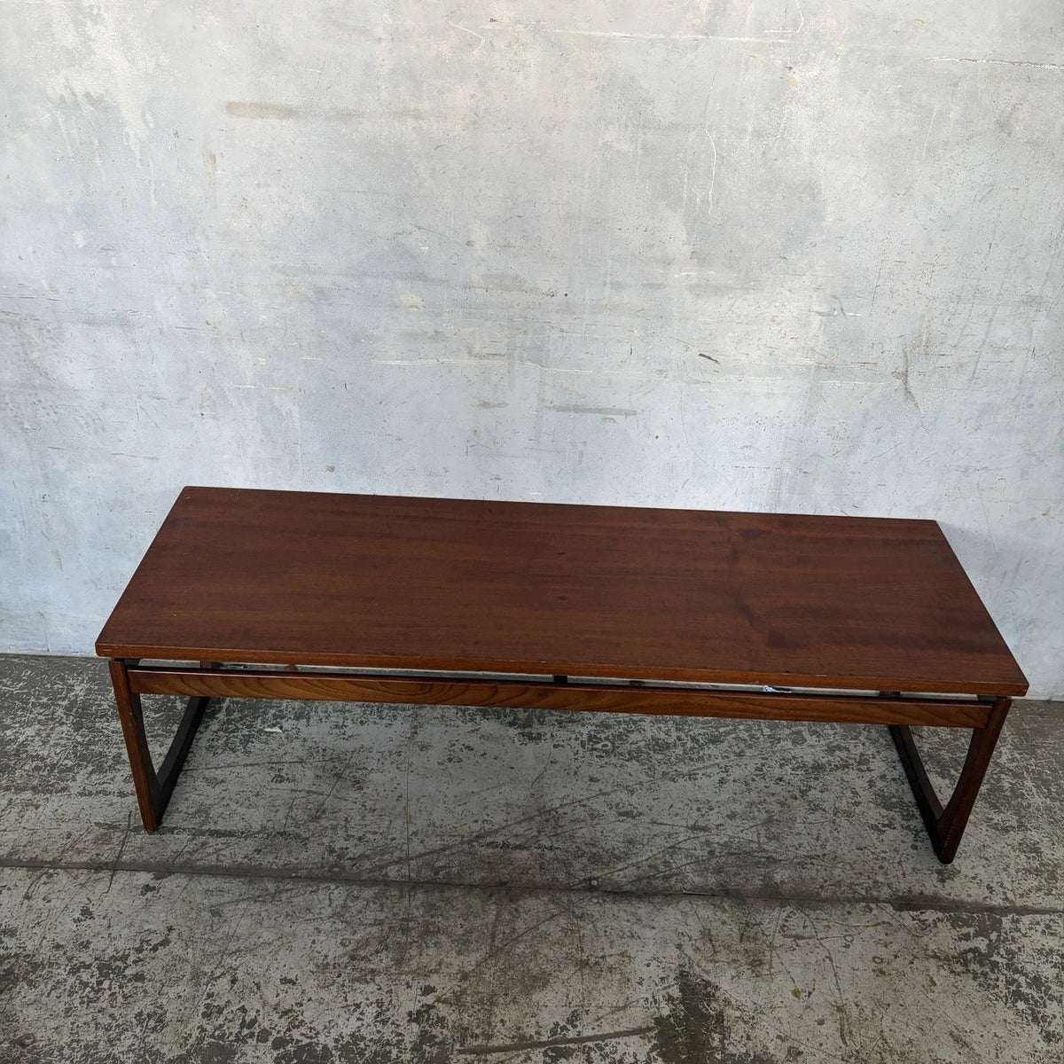G Plan Quadrille Mid Century Teak Long Coffee Table - view 6