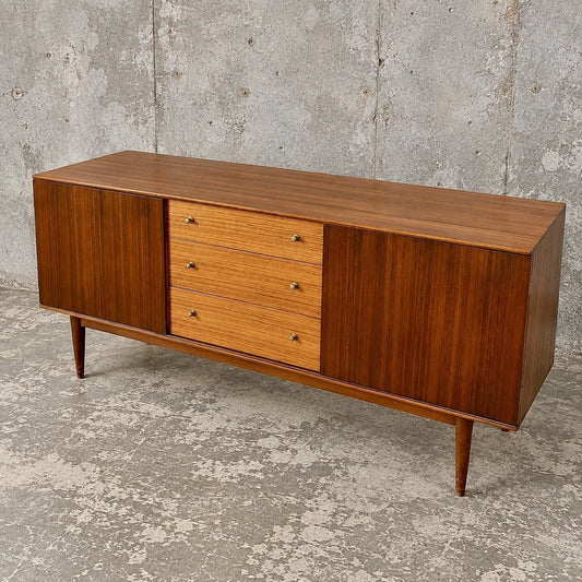 Mid Century Wrighton Teak & Walnut Two-Tone Sideboard - view 1