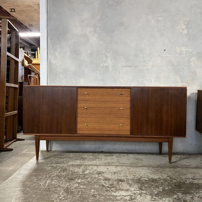 Mid Century Wrighton Teak & Walnut Two-Tone Sideboard - view 2
