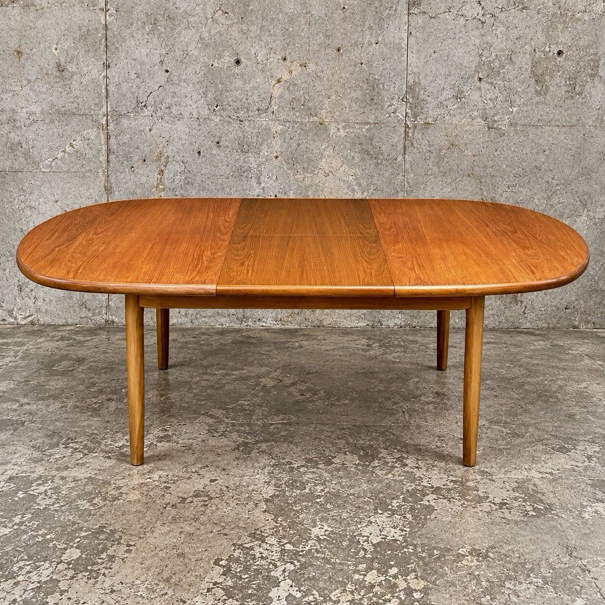 Mid Century Elliots of Newbury Teak Extending Oval Dining Table - view 2