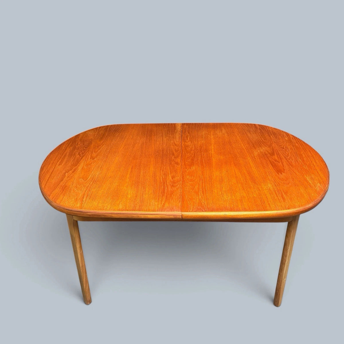 Mid Century Elliots of Newbury Teak Extending Oval Dining Table - view 3