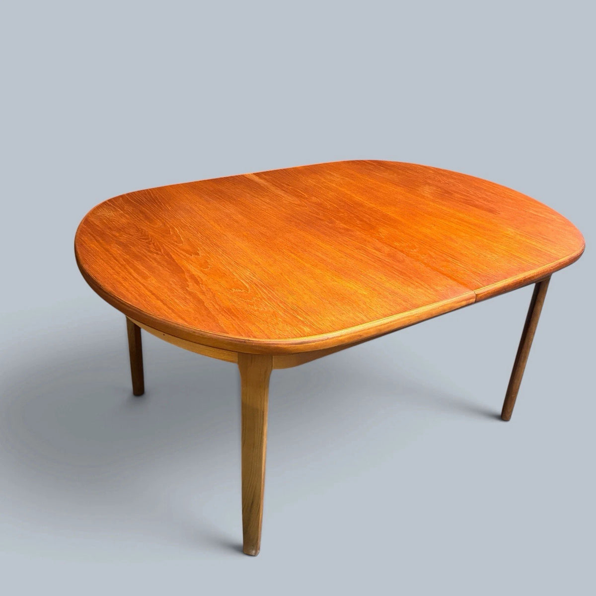 Mid Century Elliots of Newbury Teak Extending Oval Dining Table - view 5