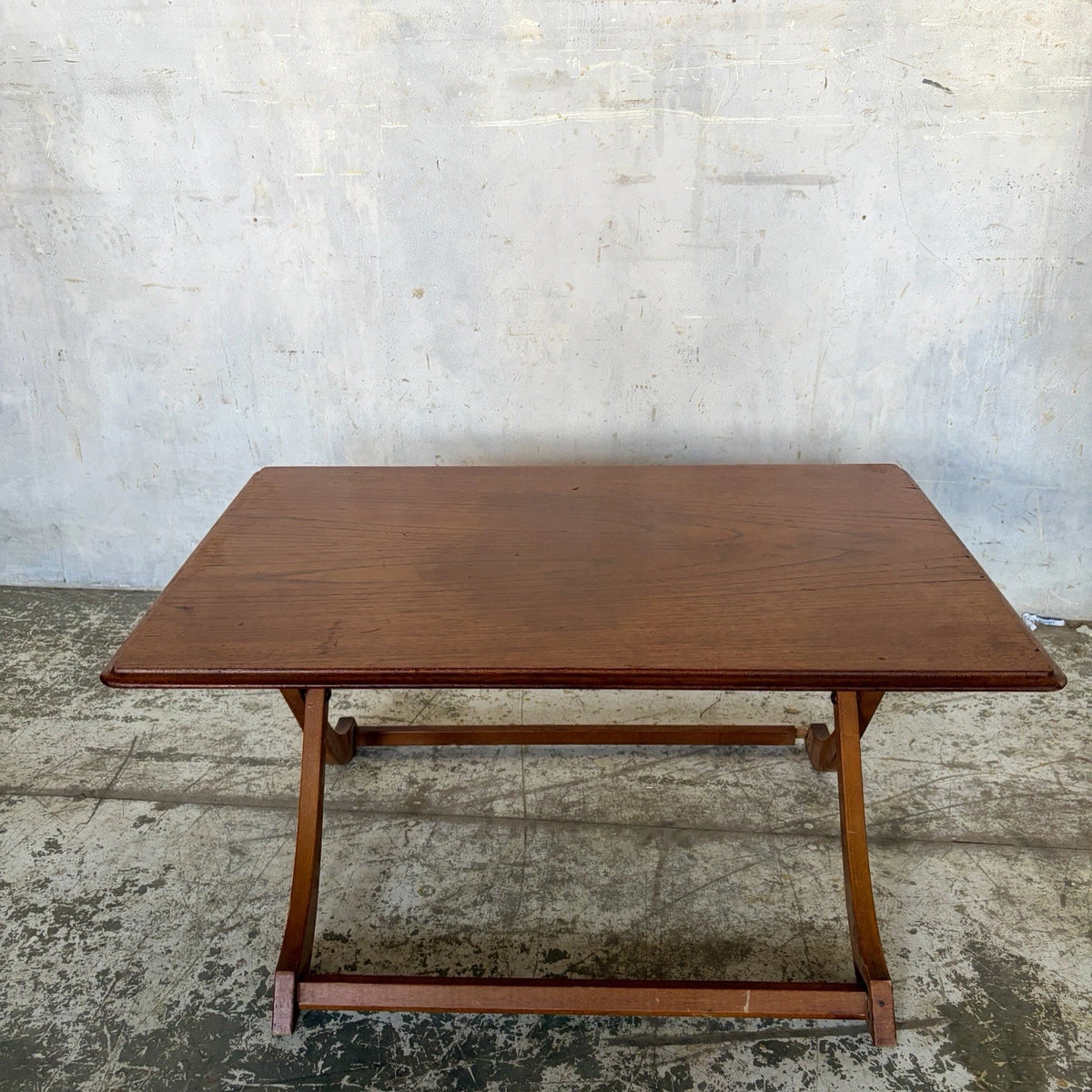 Mid Century Myers Teak Folding Card & Side Table - view 1