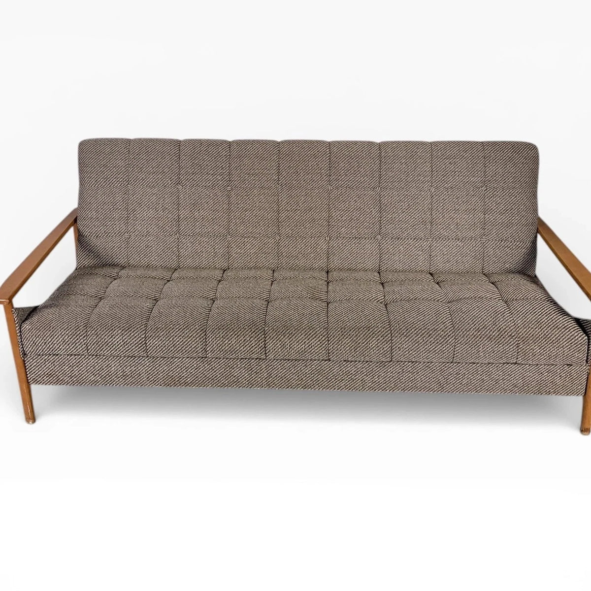 Mid Century Teak Danish Day Bed Sofa Bed, c.1960s – vintage furniture photograph 4