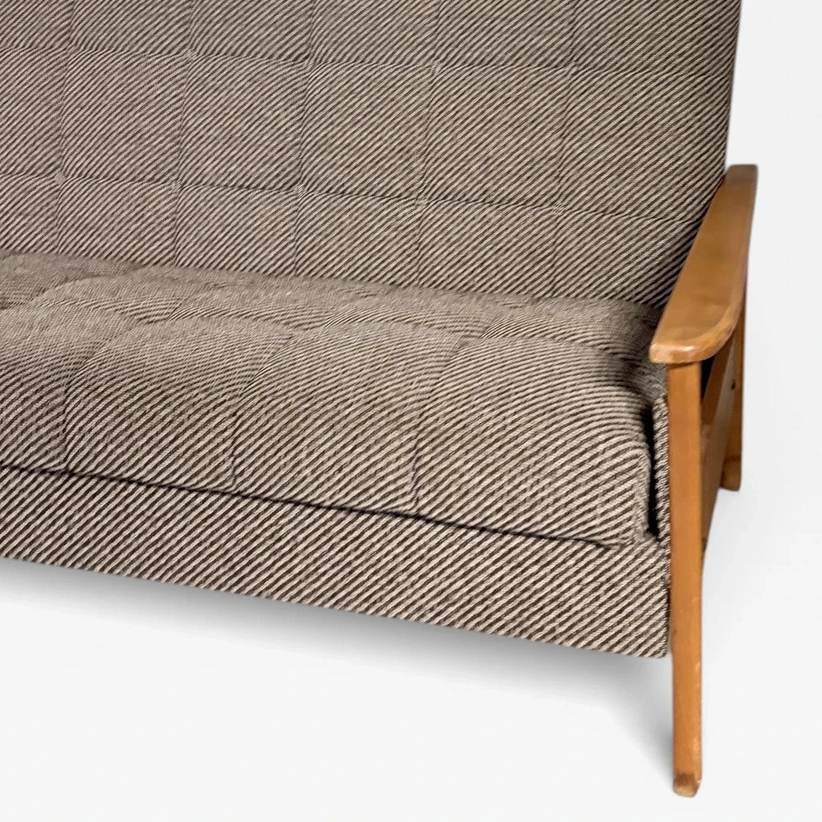 Mid Century Teak Danish Day Bed Sofa Bed, c.1960s – vintage furniture photograph 6