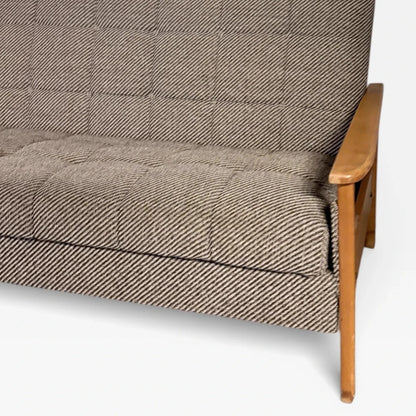 Mid Century Teak Danish Day Bed Sofa Bed, c.1960s – vintage furniture photograph 6