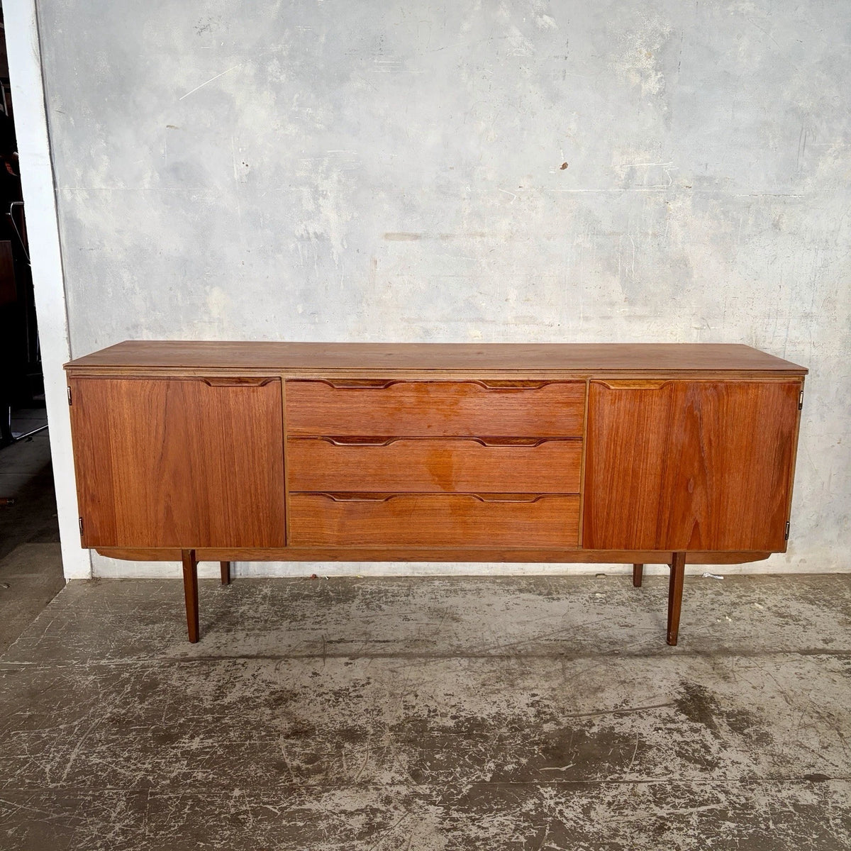 Mid Century Austinsuite Teak Sideboard by Frank Guille – view 2